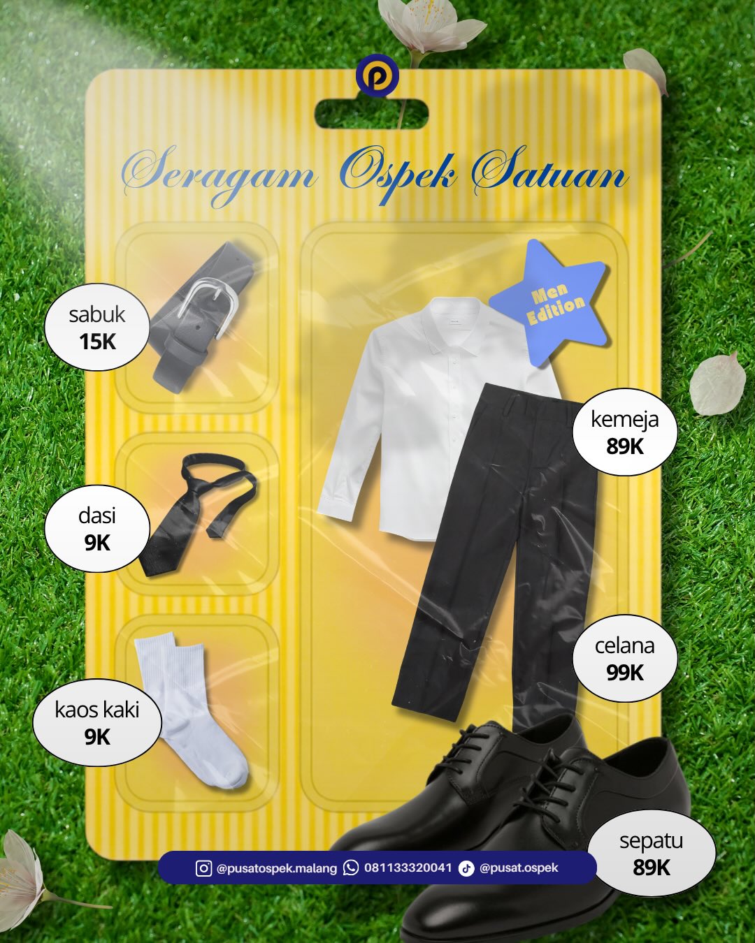✨ PRE-ORDER SERAGAM OSPEK SATUAN SUDAH DIBUKA! ✨Masih bingung cari perlengkapan ospek yang sesua (1)